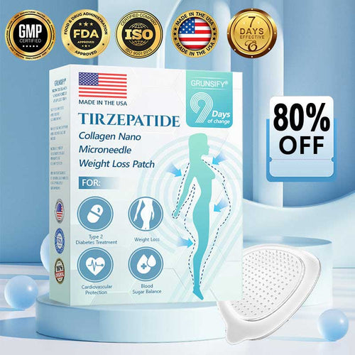【Last Day Promotion 80% OFF🌟】🎃🎃Vaxflite® SMGT-GLP-1 𝐓𝐢𝐫𝐳𝐞𝐩𝐚𝐭𝐢𝐝𝐞 & 𝐂𝐨𝐥𝐥𝐚𝐠𝐞𝐧 𝐍𝐚𝐧𝐨 𝐌𝐢𝐜𝐫𝐨𝐧𝐞𝐞𝐝𝐥𝐞 𝐖𝐞𝐢𝐠𝐡𝐭 𝐋𝐨𝐬𝐬 𝐏𝐚𝐭𝐜𝐡丨Targets Obesity, Loose Skin, High Blood Pressure, Diabetes, Fatty Liver, Joint Pain, Brain Fog, Low Energy, Body Aches, and More