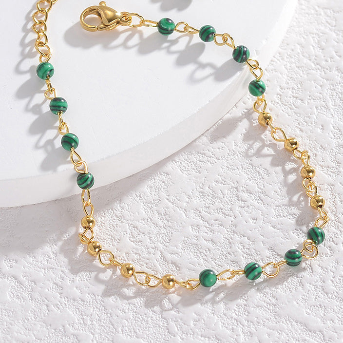 Retro style bead splicing women Bracelet